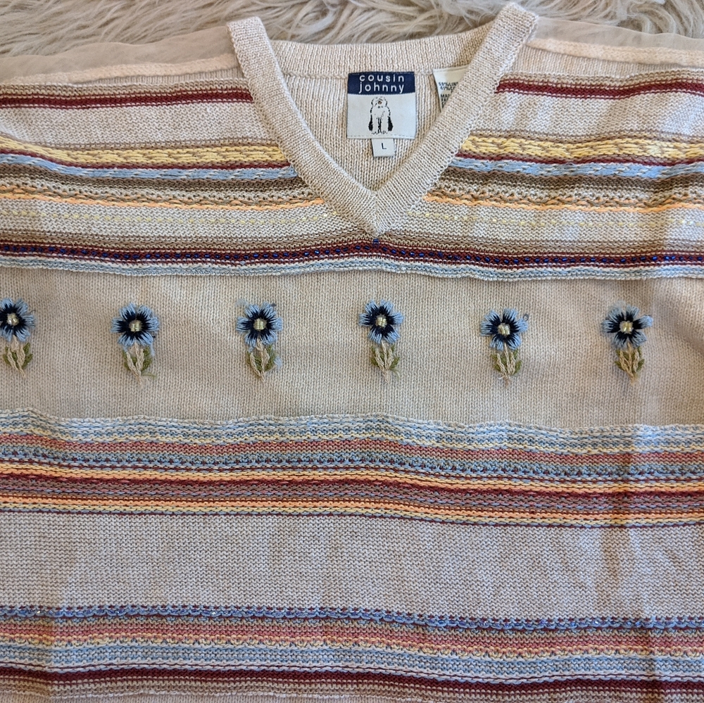 Cousin Johnny Sheer Sweater